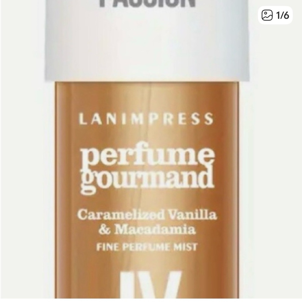 Caramelized Vanilla & Macadamia Perfume Mist